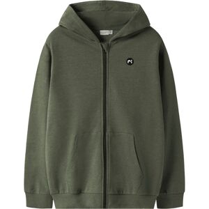 Name It Nkmvimo zip-genser til barn, Rifle Green (158/164) 158/164 Name It Nkmvimo zip-genser til barn, Rifle Green (158/164) 158/164