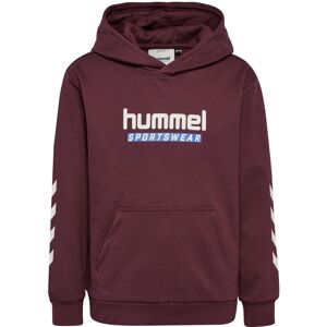 Hummel JR Logo hettegenser til barn, Vineyard Wine (110/116) 110/116 Hummel JR Logo hettegenser til barn, Vineyard Wine (110/116) 110/116