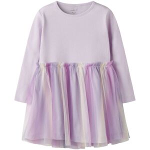 Name It Nmfdotiana kjole til småbarn, Lavender Fog (92) 92 Name It Nmfdotiana kjole til småbarn, Lavender Fog (92) 92
