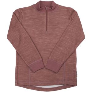 Joha genser m/ half-zip i ull til barn, Drk.Rose (120) 120 Joha genser m/ half-zip i ull til barn, Drk.Rose (120) 120