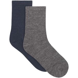 Name It Nkmwak 2-pack sokker i ull/bomull barn, Dark Grey (34/36) 34/36 Name It Nkmwak 2-pack sokker i ull/bomull barn, Dark Grey (34/36) 34/36