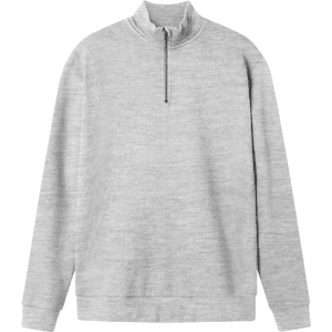LMTD Nlnnizu half-zip genser til barn, Light Grey Melange (146/152) 146/152 LMTD Nlnnizu half-zip genser til barn, Light Grey Melange (146/152) 146/152