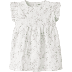 Name It Nbffriting kjole til baby, Bright White Name It Nbffriting kjole til baby, Bright White
