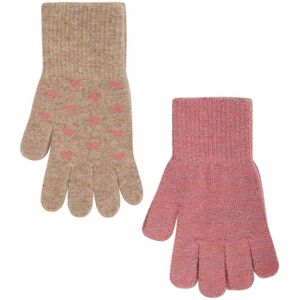 CeLaVi Magic 2-Pack vanter i ull til barn, Brick Dust (7-12 år) 7-12 år CeLaVi Magic 2-Pack vanter i ull til barn, Brick Dust (7-12 år) 7-12 år