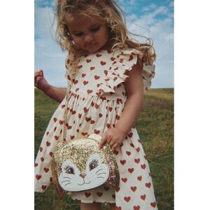 Konges Sløjd Cianna Bow kjole til barn, Amour Rouge (3 år) 3 år Konges Sløjd Cianna Bow kjole til barn, Amour Rouge (3 år) 3 år
