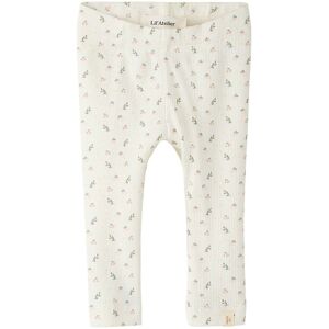 Lil' Atelier Nbfgago leggings til baby, Coconut Milk/Flowers (56) 56 Lil' Atelier Nbfgago leggings til baby, Coconut Milk/Flowers (56) 56