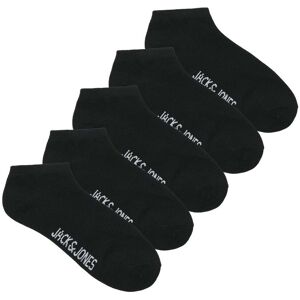 Jack and Jones Junior Dongo 5-pack ankelsokker, Black (33/37) 33/37 Jack and Jones Junior Dongo 5-pack ankelsokker, Black (33/37) 33/37