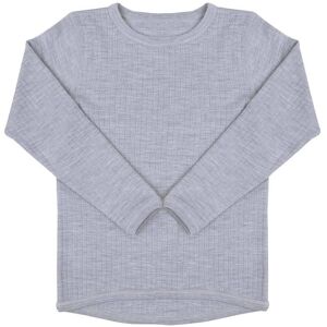 Joha ribb genser i merinoull til barn, light grey (120) 120 Joha ribb genser i merinoull til barn, light grey (120) 120