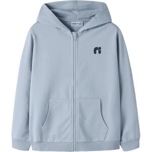 Name It Nkmvalon zip-genser til barn, Blue Fog (134/140) 134/140 Name It Nkmvalon zip-genser til barn, Blue Fog (134/140) 134/140