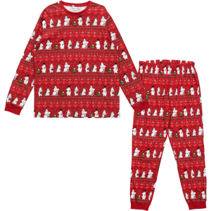 Martinex Vinterhjerte Mummi pyjamas til herre, Red (XXL) XXL Martinex Vinterhjerte Mummi pyjamas til herre, Red (XXL) XXL