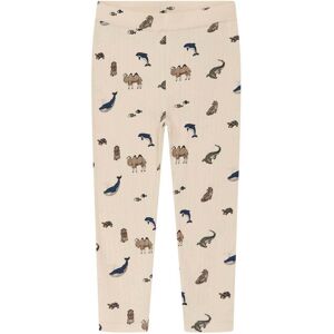 Hust&Claire bambus Hust & Claire Ludo leggings i bambus til barn, french oak (68) 68 Hust&Claire bambus Hust & Claire Ludo leggings i bambus til barn, french oak (68) 68