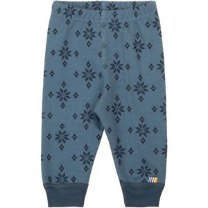 Joha Ice Crystal legging i ull/bomull til småbarn, Blue (80) 80 Joha Ice Crystal legging i ull/bomull til småbarn, Blue (80) 80