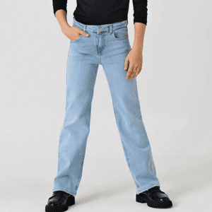 Kids Only Kogjuicy wide-fit jeans til barn, Light Blue Denim (140) 140 Kids Only Kogjuicy wide-fit jeans til barn, Light Blue Denim (140) 140