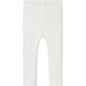 Name It Kab ribb leggings til baby og barn, Cloud Dancer (104) 104 Name It Kab ribb leggings til baby og barn, Cloud Dancer (104) 104