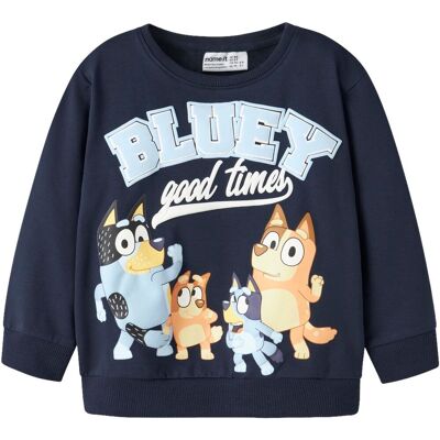 Name It Nmmjust Bluey sweatshirt småbarn, Navy Blazer (92) 92 Name It Nmmjust Bluey sweatshirt småbarn, Navy Blazer (92) 92