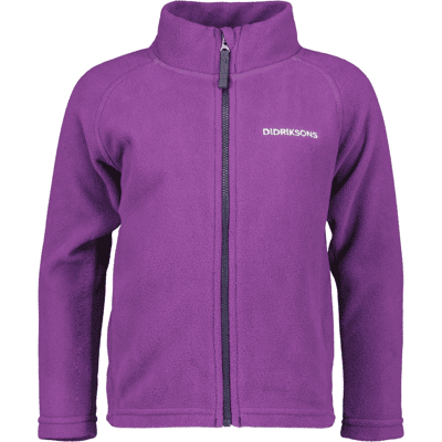 Didriksons Monte 10 zip fleecegenser til barn, Royal Purple (110) 110 Didriksons Monte 10 zip fleecegenser til barn, Royal Purple (110) 110