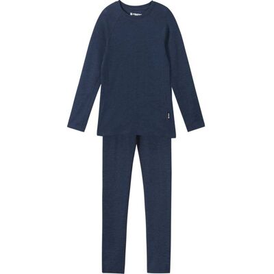 Reima Kinsei ull/viskose-sett til barn, Navy (100) 100 Reima Kinsei ull/viskose-sett til barn, Navy (100) 100
