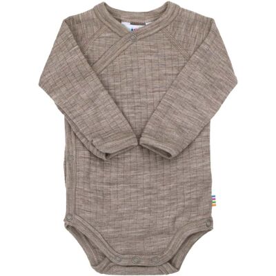 Joha omslagsbody i ull, Sesame Melange (50) 50 Joha omslagsbody i ull, Sesame Melange (50) 50