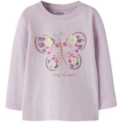 Name It Nmfdeppa genser til småbarn, Lavender Fog (110) 110 Name It Nmfdeppa genser til småbarn, Lavender Fog (110) 110