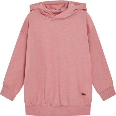 Hust&Claire ull Hust & Claire Sanu ull/bambus sweatshirt, Ash Rose (116) 116 Hust&Claire ull Hust & Claire Sanu ull/bambus sweatshirt, Ash Rose (116) 116