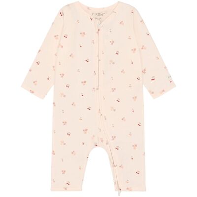 Fixoni heldress/pyjamas m/print, Dusty Rose (74) 74 Fixoni heldress/pyjamas m/print, Dusty Rose (74) 74