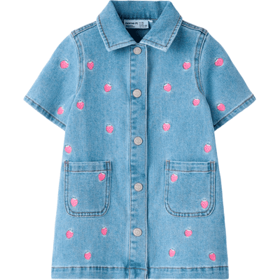 Name It Nmflaila denim kjole til småbarn, Light Blue Denim (92) 92 Name It Nmflaila denim kjole til småbarn, Light Blue Denim (92) 92