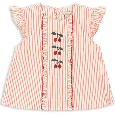 Konges Sløjd Ellie t-skjorte til barn, Amour Stripe (7-8 år) 7-8 år Konges Sløjd Ellie t-skjorte til barn, Amour Stripe (7-8 år) 7-8 år