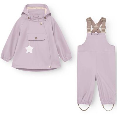 Mini A Ture Matwainis regnsett til småbarn, Cloud purple (98) 98 Mini A Ture Matwainis regnsett til småbarn, Cloud purple (98) 98