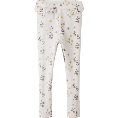 Lil' Atelier Nmfgavo leggings til småbarn, Coconut Milk (104) 104 Lil' Atelier Nmfgavo leggings til småbarn, Coconut Milk (104) 104