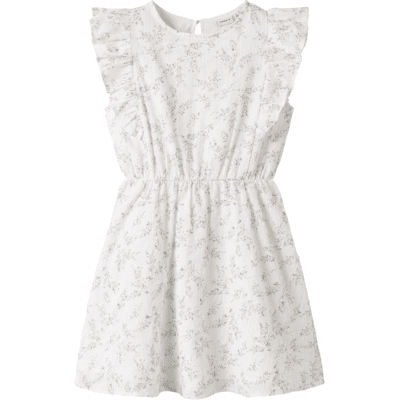 Name It Nkffriting kjole til barn, Bright White (146) 146 Name It Nkffriting kjole til barn, Bright White (146) 146