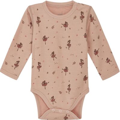 Hust&Claire ull Hust & Claire body ull/bambus ballerina, Rose Cloud (56) 56 Hust&Claire ull Hust & Claire body ull/bambus ballerina, Rose Cloud (56) 56