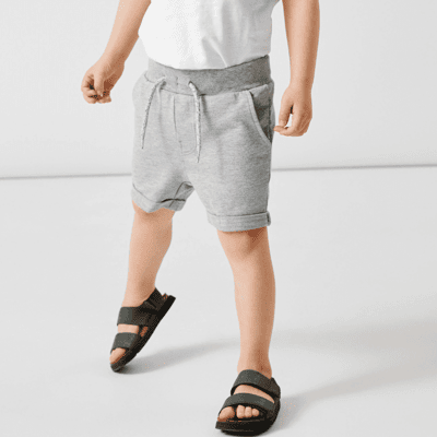 Name It Nkmvermo shorts til barn, Grey Melange (128) 128 Name It Nkmvermo shorts til barn, Grey Melange (128) 128