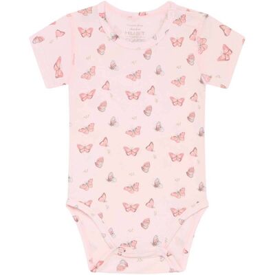 Hust&Claire bambus Hust & Claire Bue kortermet body i bambus, rose morn (50) 50 Hust&Claire bambus Hust & Claire Bue kortermet body i bambus, rose morn (50) 50