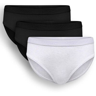 Kids Only Koglola 3-Pack truse til barn, Super Light Grey Mel. (158/164) 158/164 Kids Only Koglola 3-Pack truse til barn, Super Light Grey Mel. (158/164) 158/164