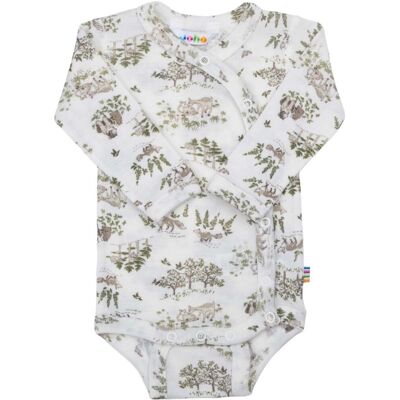 Joha Nature Park omslagsbody i ull/silke, Off white (80) 80 Joha Nature Park omslagsbody i ull/silke, Off white (80) 80