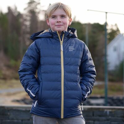 Kattnakken Dis Jr regnboblejakke til barn, Marine (13-14 år) 13-14 år Kattnakken Dis Jr regnboblejakke til barn, Marine (13-14 år) 13-14 år