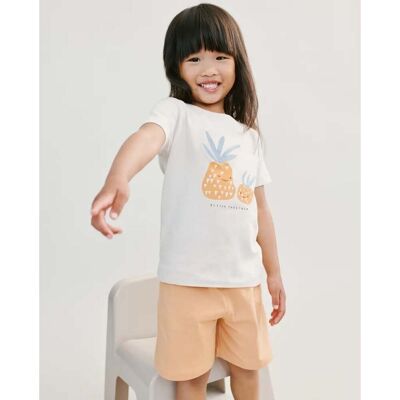 Liewood Ilford shorts-sett til barn, Pineapple/Light apricot (110/116) 110/116 Liewood Ilford shorts-sett til barn, Pineapple/Light apricot (110/116) 110/116