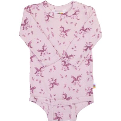 Joha Unicorn & Dino body i bambus, Pink (90) 90 Joha Unicorn & Dino body i bambus, Pink (90) 90