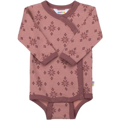 Joha Ice Crystal omslagsbody i ull/bomull, Rose (80) 80 Joha Ice Crystal omslagsbody i ull/bomull, Rose (80) 80