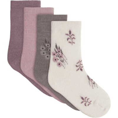 Name It Nmfwak 4-pack ullsokker til småbarn, Toadstool (25/27) 25/27 Name It Nmfwak 4-pack ullsokker til småbarn, Toadstool (25/27) 25/27