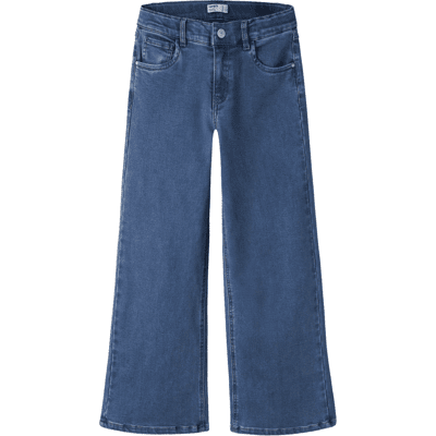 Name It Nkfsalli Xwide jeans til barn, Medium Blue Denim (134) 134 Name It Nkfsalli Xwide jeans til barn, Medium Blue Denim (134) 134