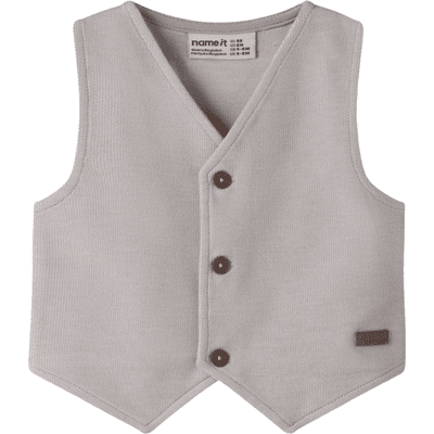 Name It Nbmrobino vest til baby, Chateau Gray (62) 62 Name It Nbmrobino vest til baby, Chateau Gray (62) 62