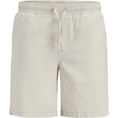 Jack and Jones Junior Jack & Jones Jr Jpstjaiden shorts i bomull/lin, String (146) 146 Jack and Jones Junior Jack & Jones Jr Jpstjaiden shorts i bomull/lin, String (146) 146