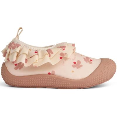Liewood Sanjia Flounce badesko til barn, Mini Butterfly (25) 25 Liewood Sanjia Flounce badesko til barn, Mini Butterfly (25) 25