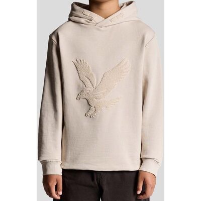 Lyle & Scott Towelling Eagle hettegenser, Putty (9-10 år) 9-10 år Lyle & Scott Towelling Eagle hettegenser, Putty (9-10 år) 9-10 år