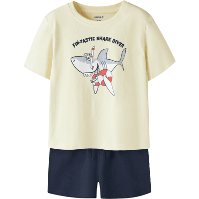 Name It Nmmvigor shorts-sett til småbarn, Pear Sorbet (116) 116 Name It Nmmvigor shorts-sett til småbarn, Pear Sorbet (116) 116