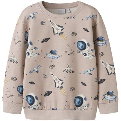 Name It Nmmdace sweatshirt til småbarn, Chateau Gray (98) 98 Name It Nmmdace sweatshirt til småbarn, Chateau Gray (98) 98