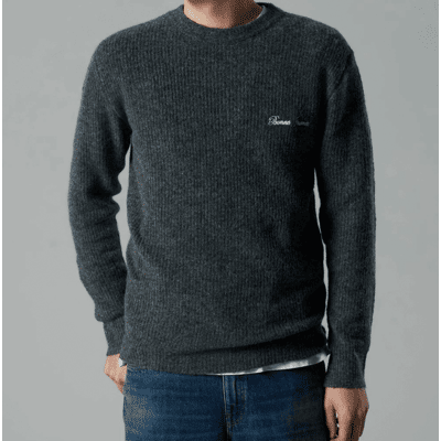 LMTD Nlmreave strikket genser til barn, Dark Grey Melange (146/152) 146/152 LMTD Nlmreave strikket genser til barn, Dark Grey Melange (146/152) 146/152