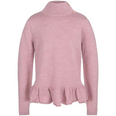 Vilje & Ve Aspen genser i merinoull, Blush rose (152) 152 Vilje & Ve Aspen genser i merinoull, Blush rose (152) 152