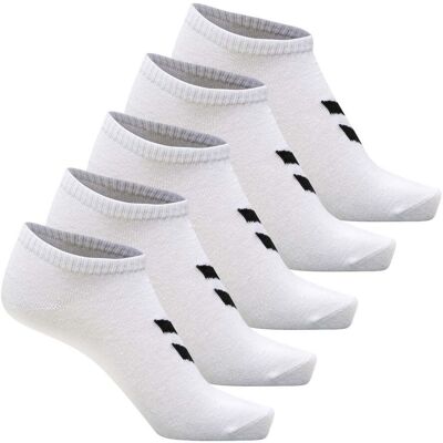 Hummel 5-pack ankelsokker til barn, Bright White/Bright White (24/27) 24/27 Hummel 5-pack ankelsokker til barn, Bright White/Bright White (24/27) 24/27
